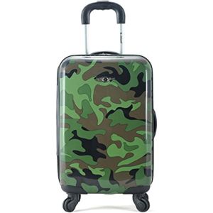 Rockland CAMO Hardside Expandable Spinner Wheel Luggage