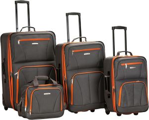 Rockland Melbourne Hardside Expandable Spinner Wheel Luggage